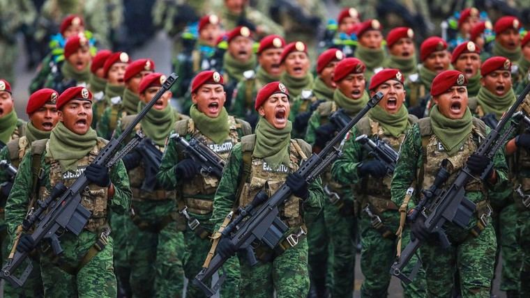 México se posiciona como el tercer país con mayor aumento en gasto militar a nivel mundial