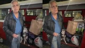 Actor mexicano Alejandro Landeros enfrenta la vida en la calle con sus mascotas