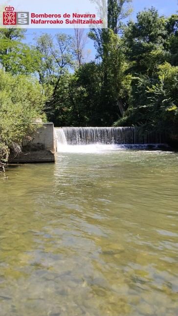 Un joven de 28 años muere ahogado en el río Arga en Huarte