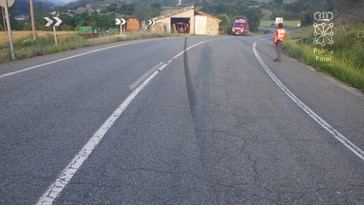 Un hombre de 38 años muere en accidente de tráfico en Burgui