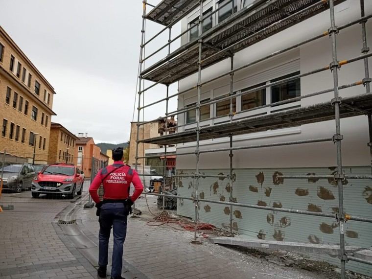 Hombre de 55 años muere en accidente laboral en Aoiz