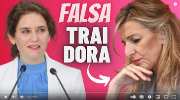 Ayuso llama falsa y traidora a Yolanda Díaz por apuñalar a Irene Montero