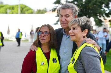 Feijóo se compromete ante la ONCE a que las personas ciegas voten de forma secreta en todos los procesos electorales