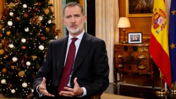 Mensaje del rey Felipe VI la noche de Navidad