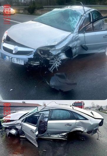 37 accidentes viales y 20 detenidos en el fin de semana