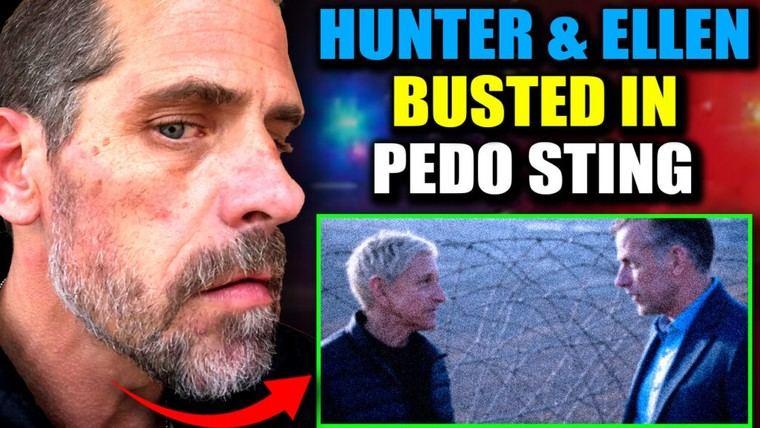Hunter Biden y Ellen DeGeneres implicados en un escándalo de tráfico infantil en Sudáfrica