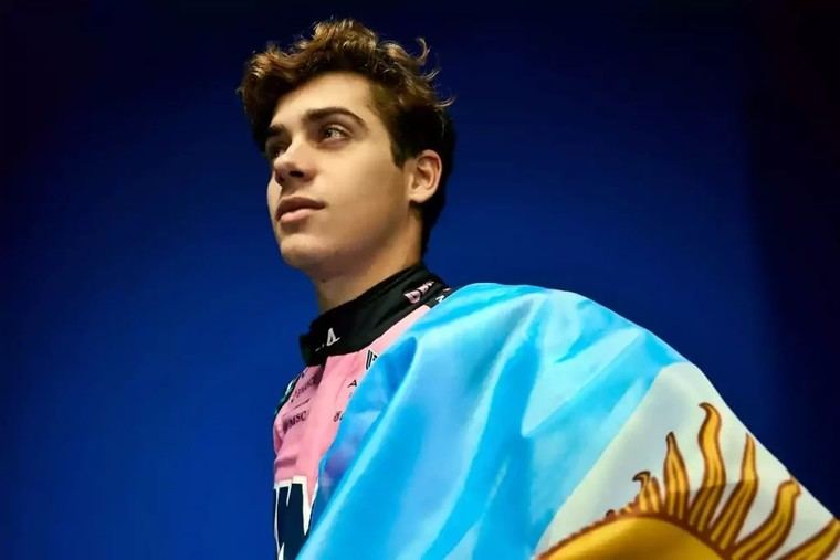 Franco Colapinto regresa a la Fórmula 1 como piloto de Alpine