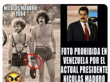 La foto de Nicolás Maduro en 1984 que está prohibida en Venezuela