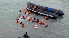 Francia se aleja de su compromiso de interceptar embarcaciones de migrantes en el Canal de la Mancha