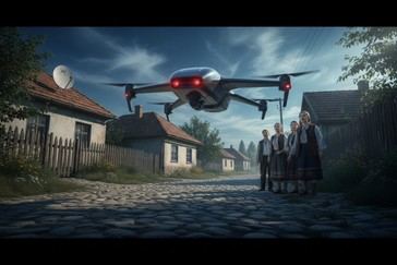 FSB detiene un complot de drones ucranianos con inteligencia artificial contra base militar rusa