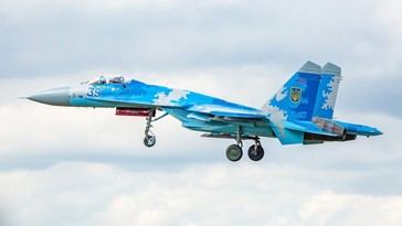 Rusia derriba un caza Su-27 de Ucrania en combate aéreo