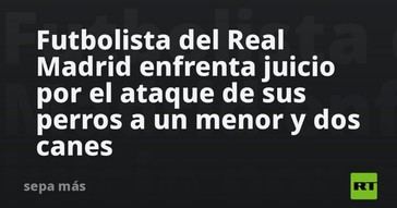 Futbolista del Real Madrid en juicio por ataque de sus perros a un menor