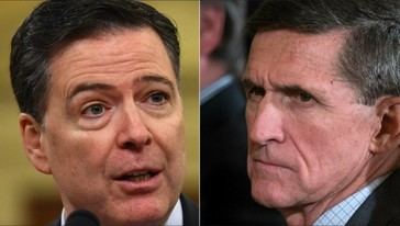 General Flynn advierte a Comey: "Podrías ir a prisión si no revelas a alguien más poderoso"