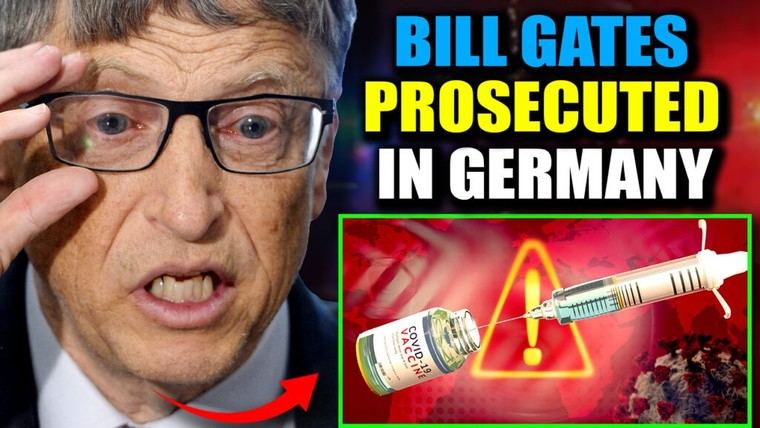 Procuradores alemanes advierten que Bill Gates podría enfrentar prisión por ADN cancerígeno en vacunas COVID