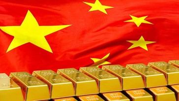 Caída del oro a mínimo de dos semanas tras masiva venta en China