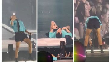 Harry Styles sufre un accidente y se desmaya en pleno concierto