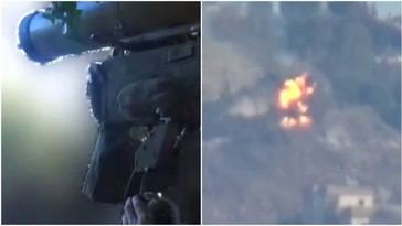 Hezbolá derriba tanque israelí en el sur del Líbano