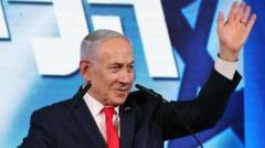Netanyahu lidera los resultados parciales en Israel, pero sin mayoría parlamentaria