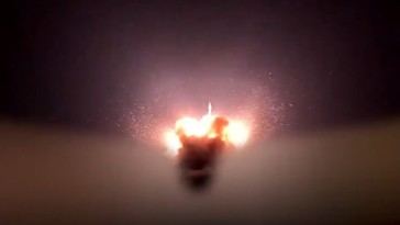Irán publica imágenes de su ataque en respuesta a bombardeos de EE.UU