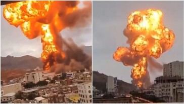 Israel lanza ataque en Yemen dejando una nube de hongo impresionante