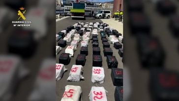 La Guardia Civil intercepta más de tres toneladas de cocaína en Gran Canaria
