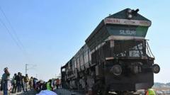 Tren exprés en India arrolla a siete elefantes en las vías
