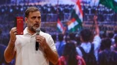 Oposición india exige la renuncia del jefe electoral en marcha hacia la Corte Suprema