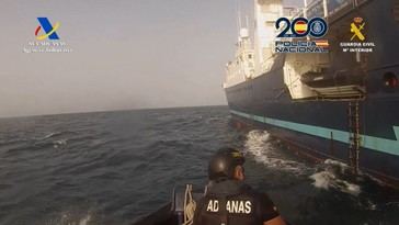 Interceptan velero con 500 kilos de cocaína en el Atlántico norte