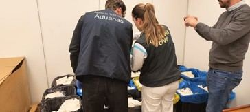 Desmantelan en Madrid una red de tráfico de 625 kilos de metanfetamina oculta en aceite de coco