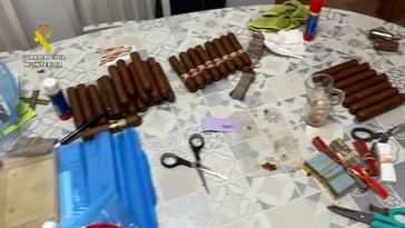 Desmantelan en Valencia una red de distribución de 34.000 puros habanos falsificados