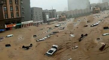 China se enfrenta a una tragedia a gran escala debido a las inundaciones causadas por el tifón Doksuri