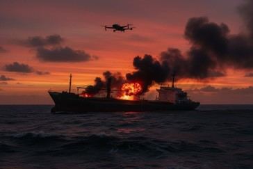 Irán acusa a Ucrania de atacar su barco en el Mar Caspio por orden de Israel