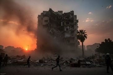Israel lanza ataques aéreos en Beirut, dejando 14 muertos tras un mes de calma