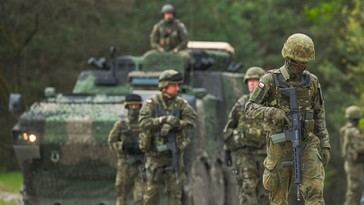 Ejercicios militares de la OTAN en la frontera con Rusia