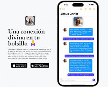 Conversa con Jesús y profundiza tu fe con esta nueva app de inteligencia artificial