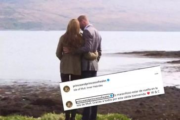 Kate y Guillermo celebran 14 años de matrimonio en Escocia
