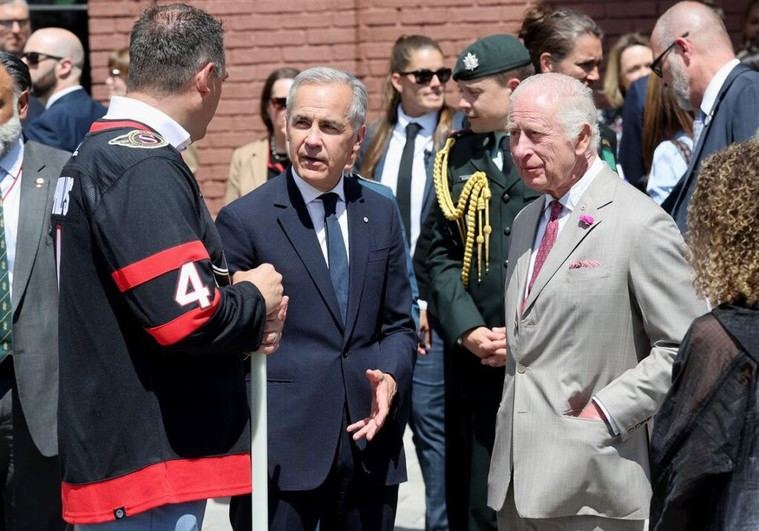 El Rey Carlos llega a Canadá para respaldar al país frente a Trump