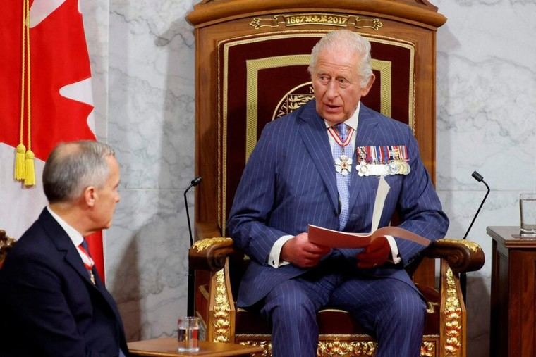 Heckler Questions King Charles About Epstein During Canadian Parliament Opening