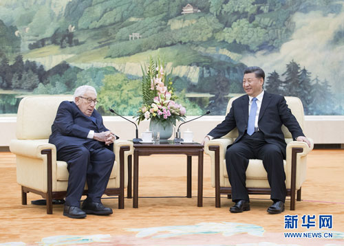 Kissinger se reunión con presidente chino