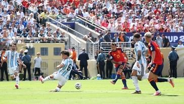 Lisandro Martínez reacciona tras la derrota de Argentina en el Mundial 2026