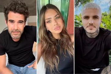 La China Suárez, Cabré e Icardi se reúnen por su hija Rufina en un partido de hockey