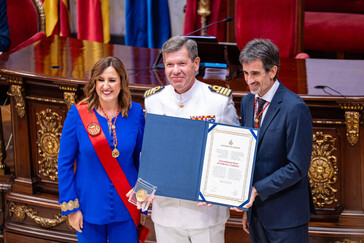 Valencia concede su Medalla de Oro a la Comandancia Naval de Valencia y Castellón