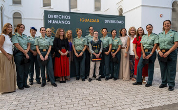 La directora de la Guardia Civil destaca el liderazgo femenino en Cádiz