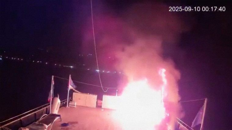 Flotilla de ayuda a Gaza reporta segundo ataque con dron a su embarcación
