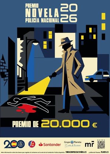Convocan el IX Premio de Novela Policía Nacional 2026 con 20.000 euros en premios
