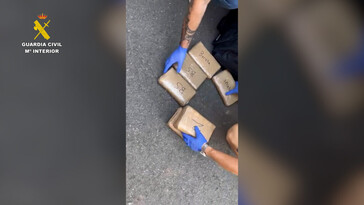 La Guardia Civil incauta una tonelada de cocaína destinada a Reino Unido