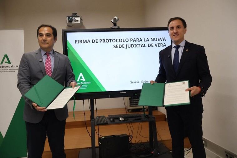 Vera avanza hacia la construcción de una nueva sede judicial con la Junta de Andalucía