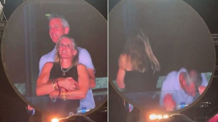 Astrónoma pide el divorcio tras ser sorprendida con su amante en concierto de Coldplay