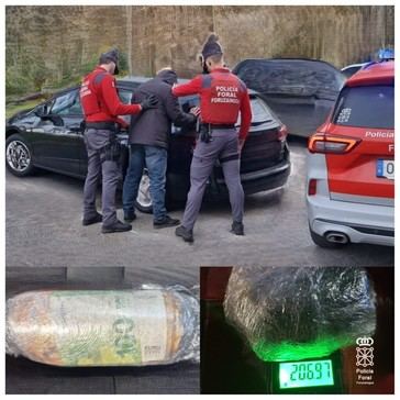 Policía Foral desmantela red de tráfico de drogas en Navarra