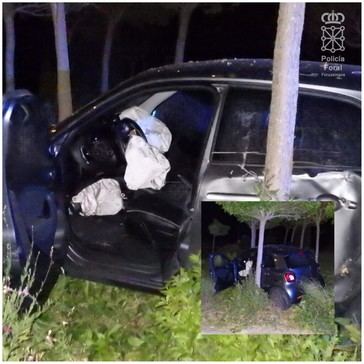 Policía Foral detiene a menor tras persecución en Tudela por exceso de velocidad